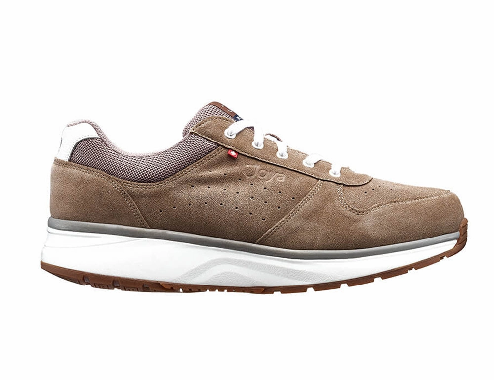 Hiking Mood Synthetic Mens Active Dynamo Classic Light Brown Trainers