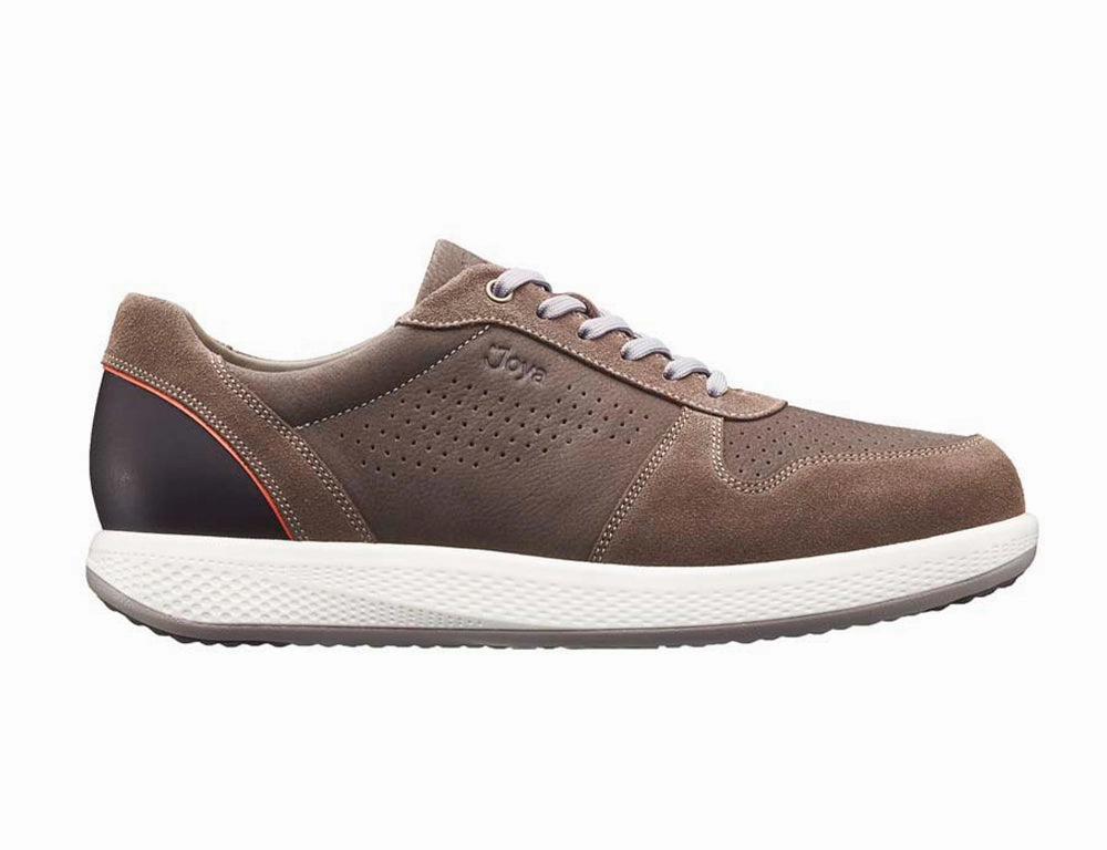Mens Nuvola Sven Brown Trainers Deep Shade Comfortable