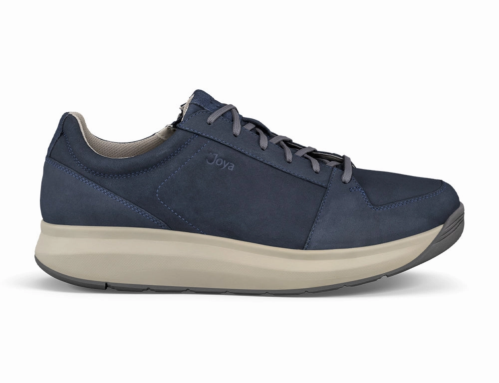 Urban Chill Mens Senso Zip Oliver Dark Blue Trainers