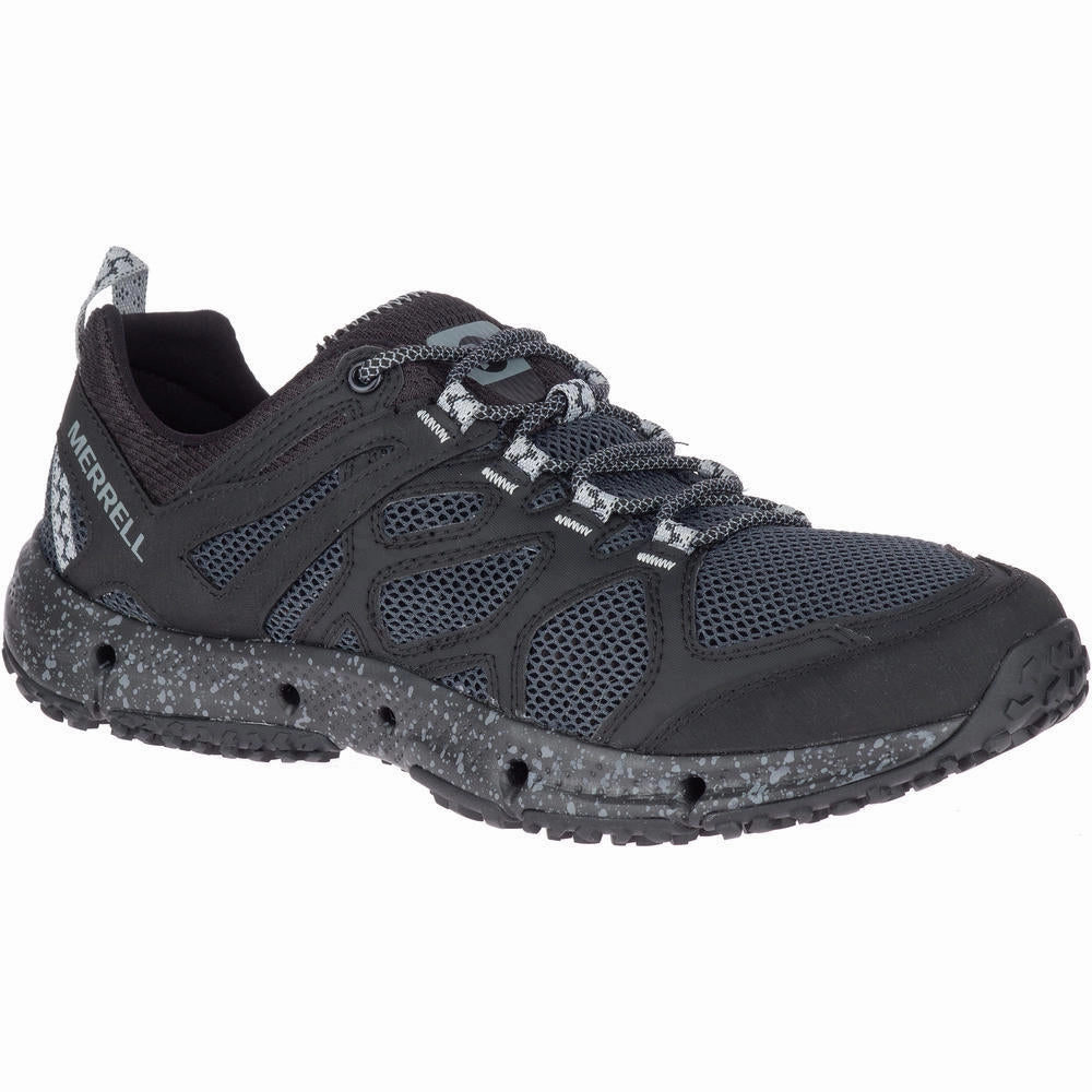 MERRELL HYDROTREKKER- Men Black Edge Low Profile