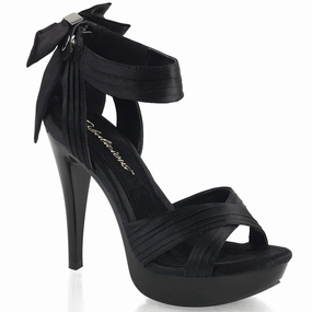 London Cool COCKTAIL-568 Black Satin/Black
