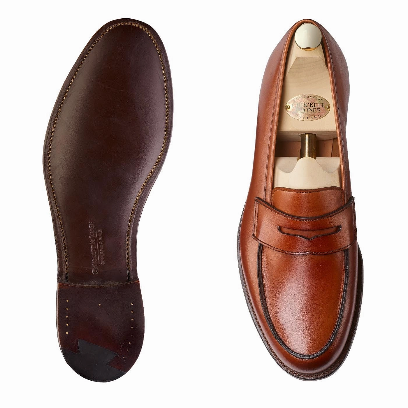 Guest Ready Elise Chestnut Burnished Calf