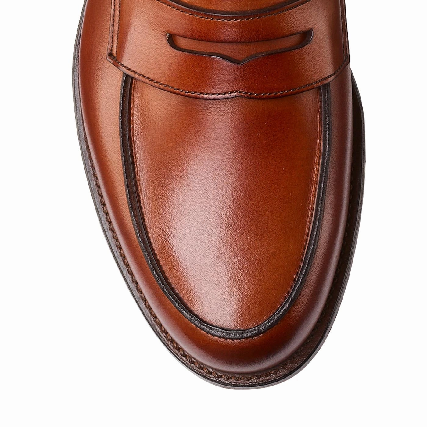 Leather Lining Elise Chestnut Burnished Calf