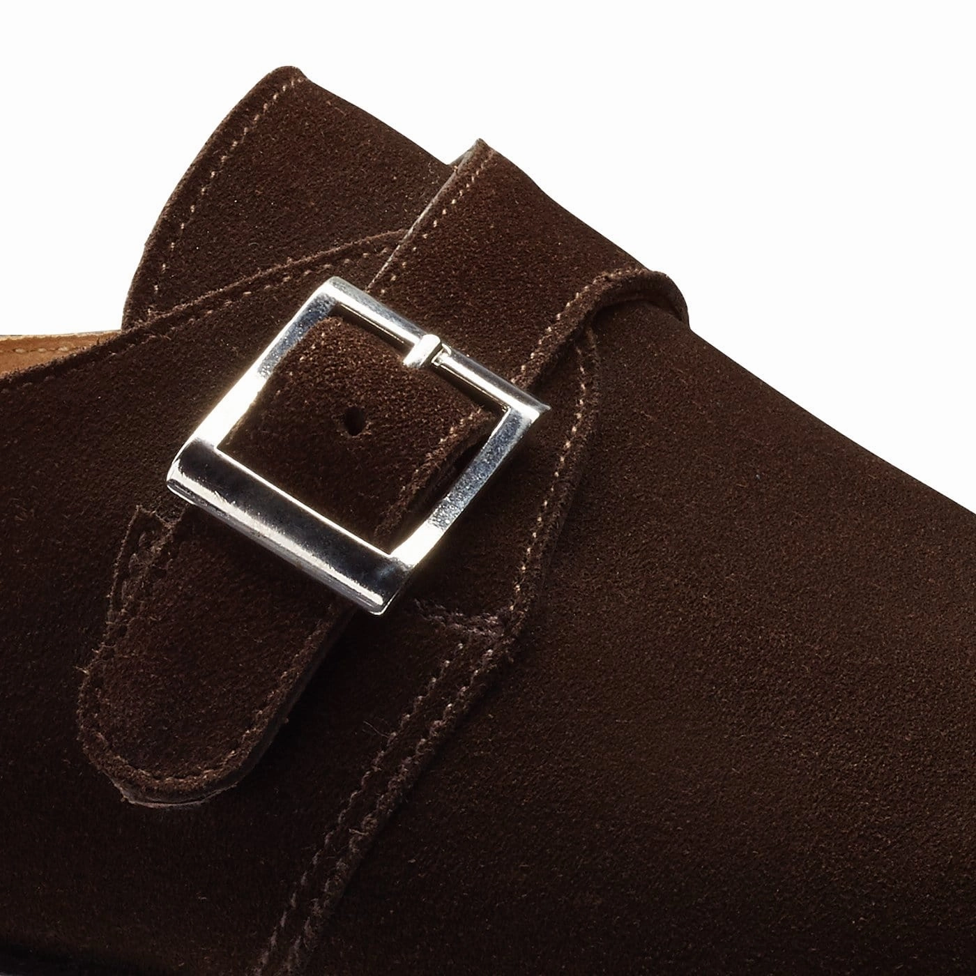 Torsion control Velvet Rich Monkton Dark Brown Calf Suede