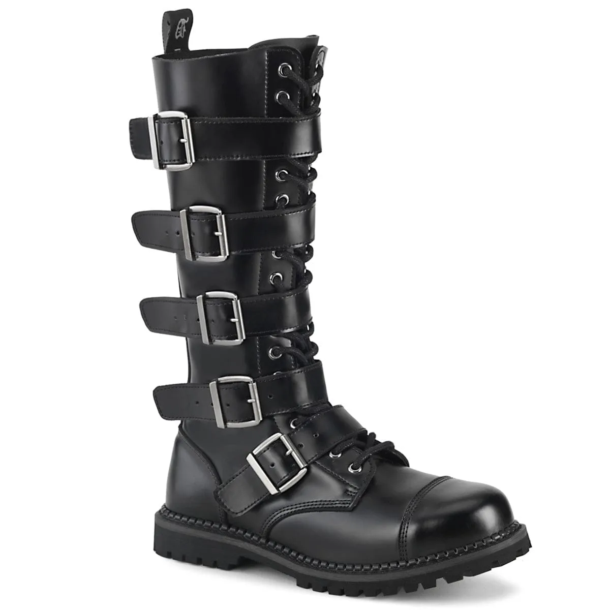 chemical-resistant RIOT-18BK Black Leather