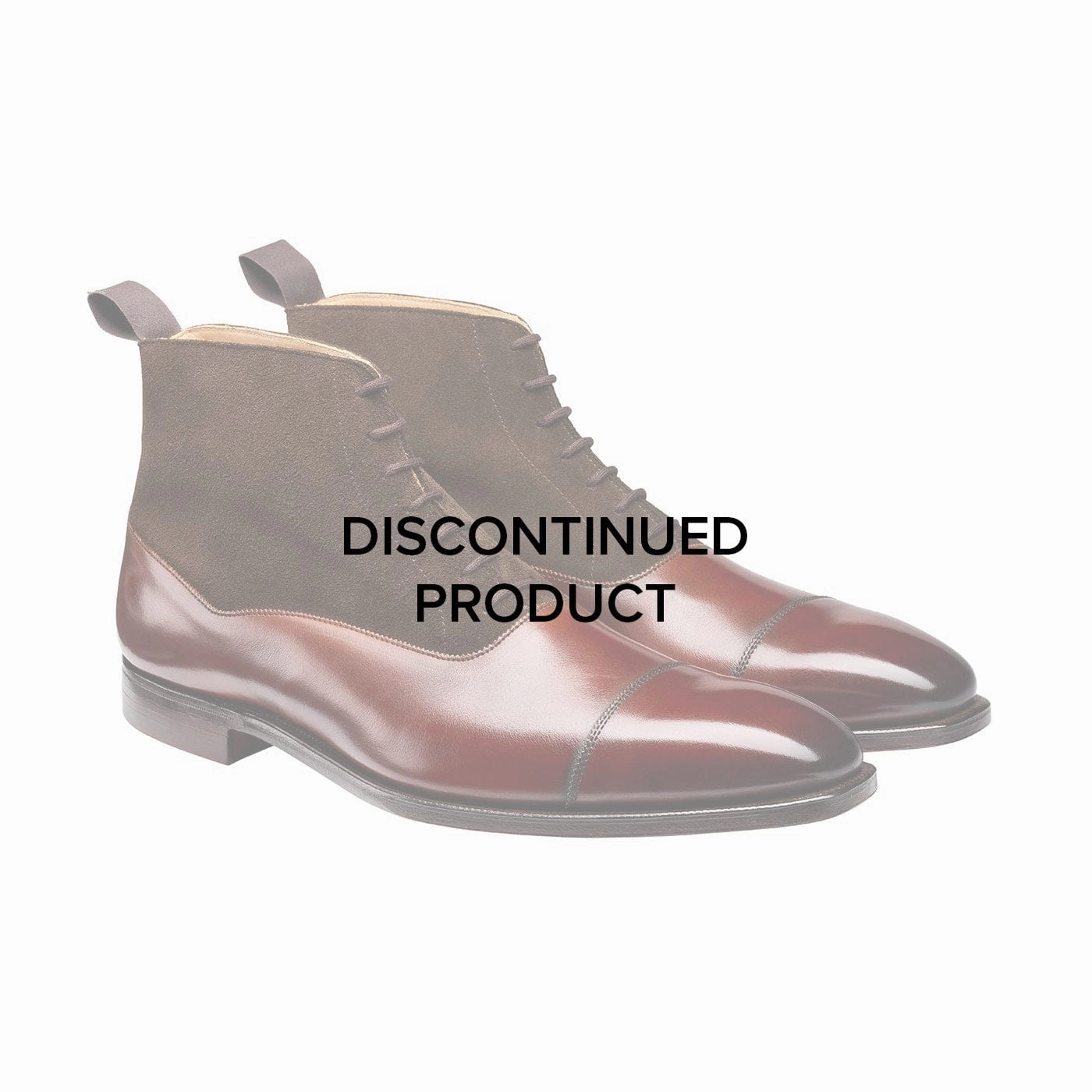 Sleek Comfort Chelsea Design Charlton Chestnut Calf & Dark Brown Suede