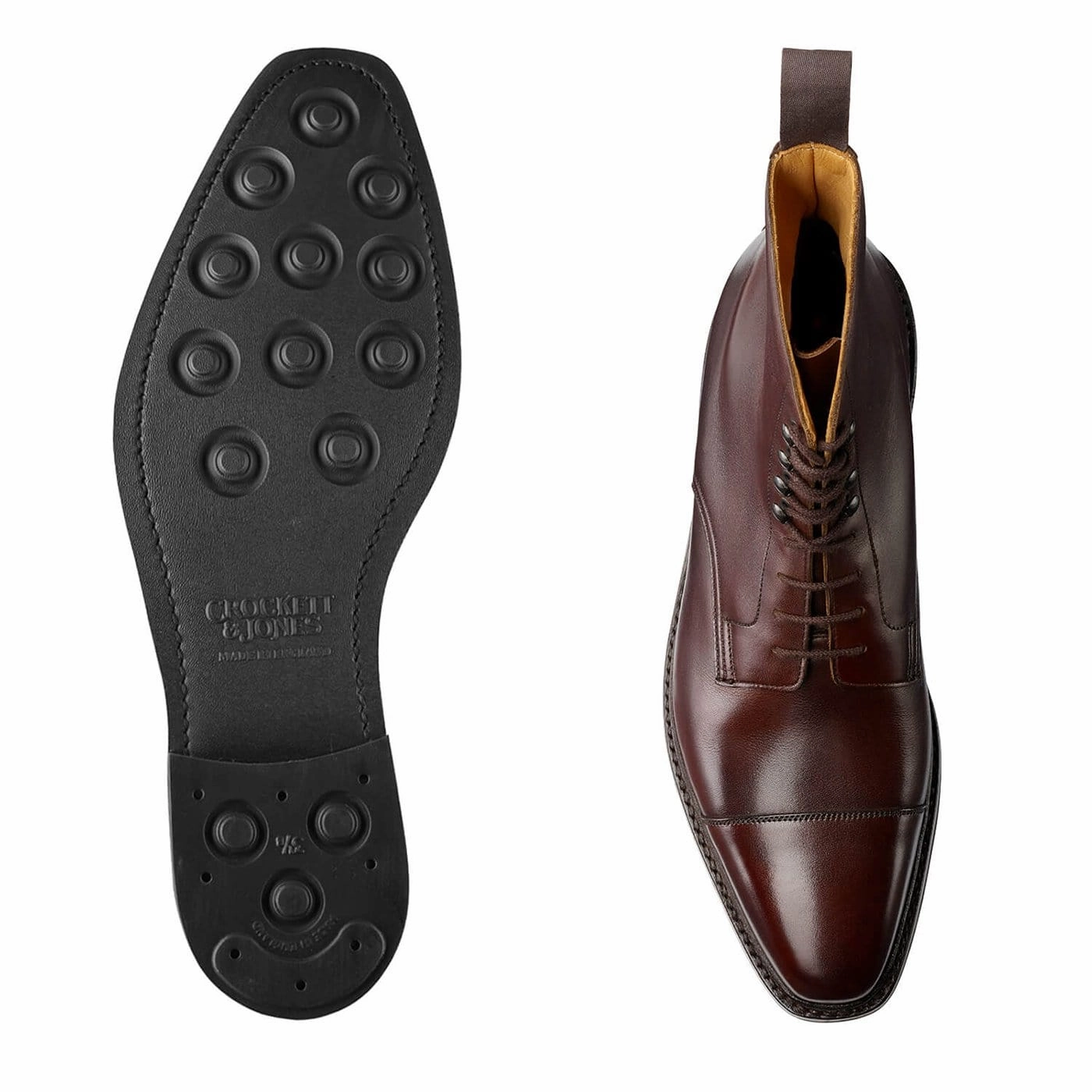 Anti Fatigue Northcote Dark Brown Wax Calf