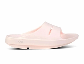 OOfos OOahh Blush Recovery Slides Young Mood Media Pop