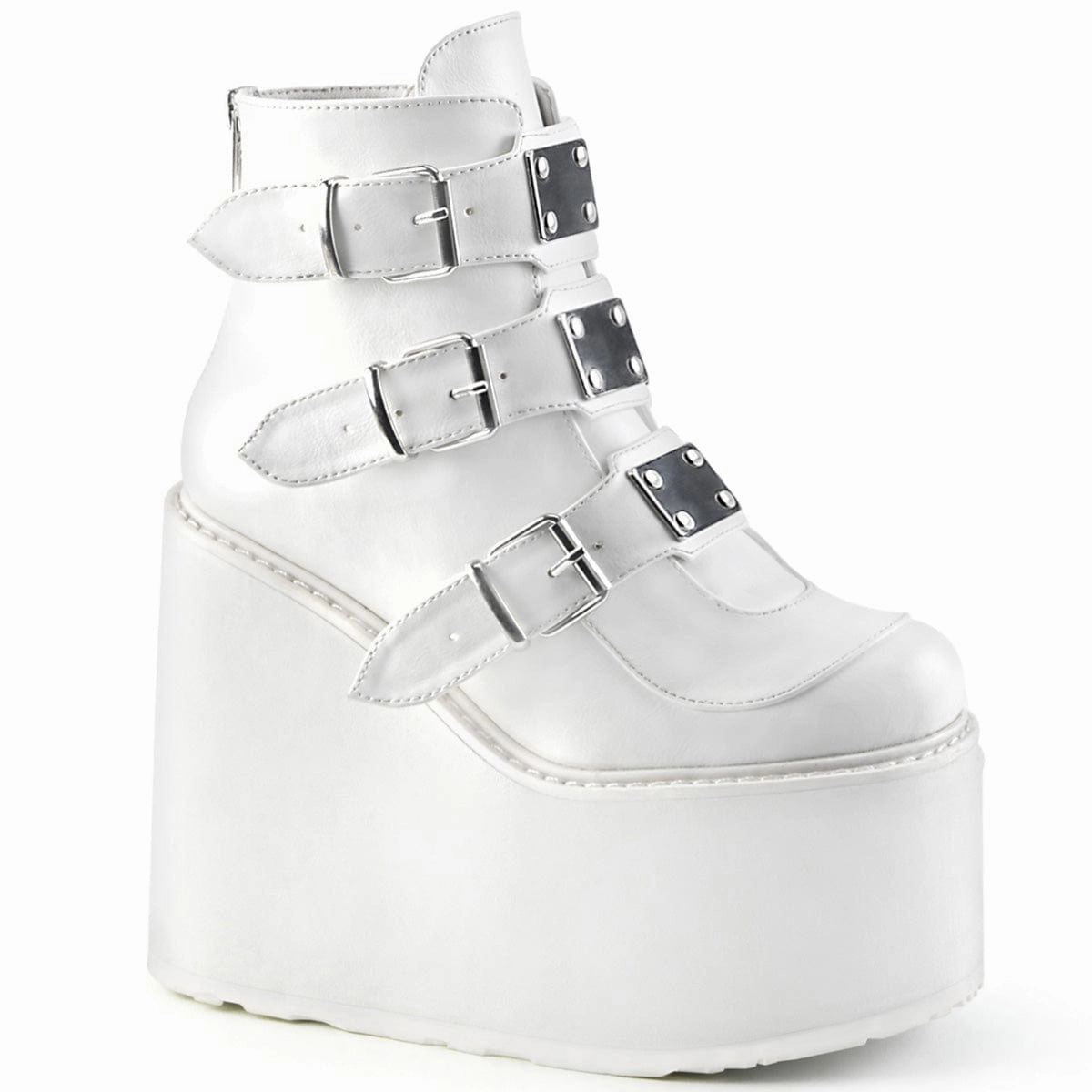 Wild Trek SWING-105 White Vegan Leather