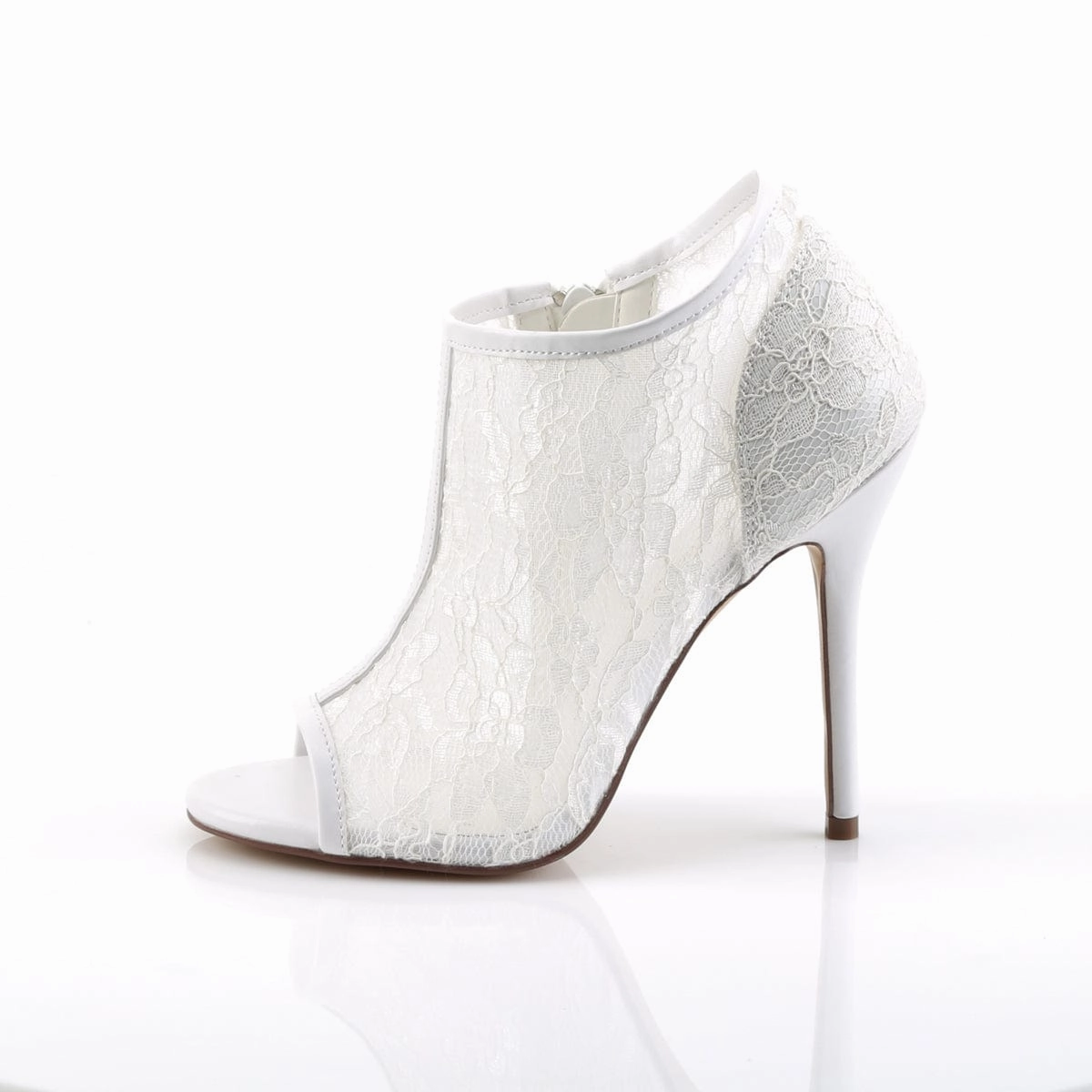 Comfortable Experience Industrial Site AMUSE-56 Ivory Lace-Mesh