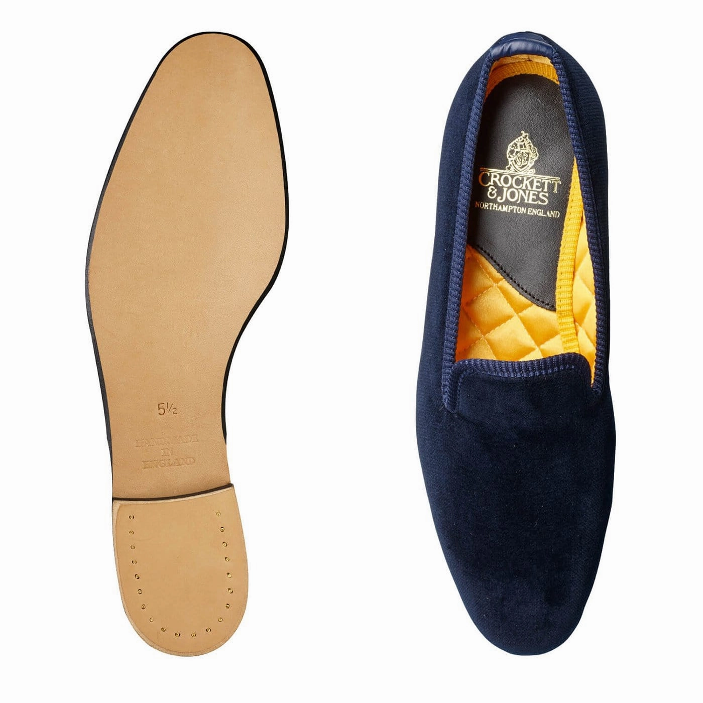 Plain Albert Navy Velvet (Womens) Slip Comfort Sandals Easy Fit