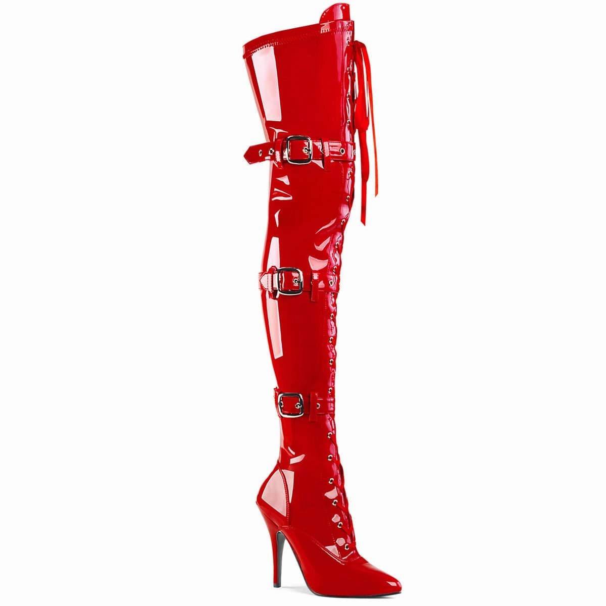 Businessman SEDUCE-3028 Red Stretch Patent