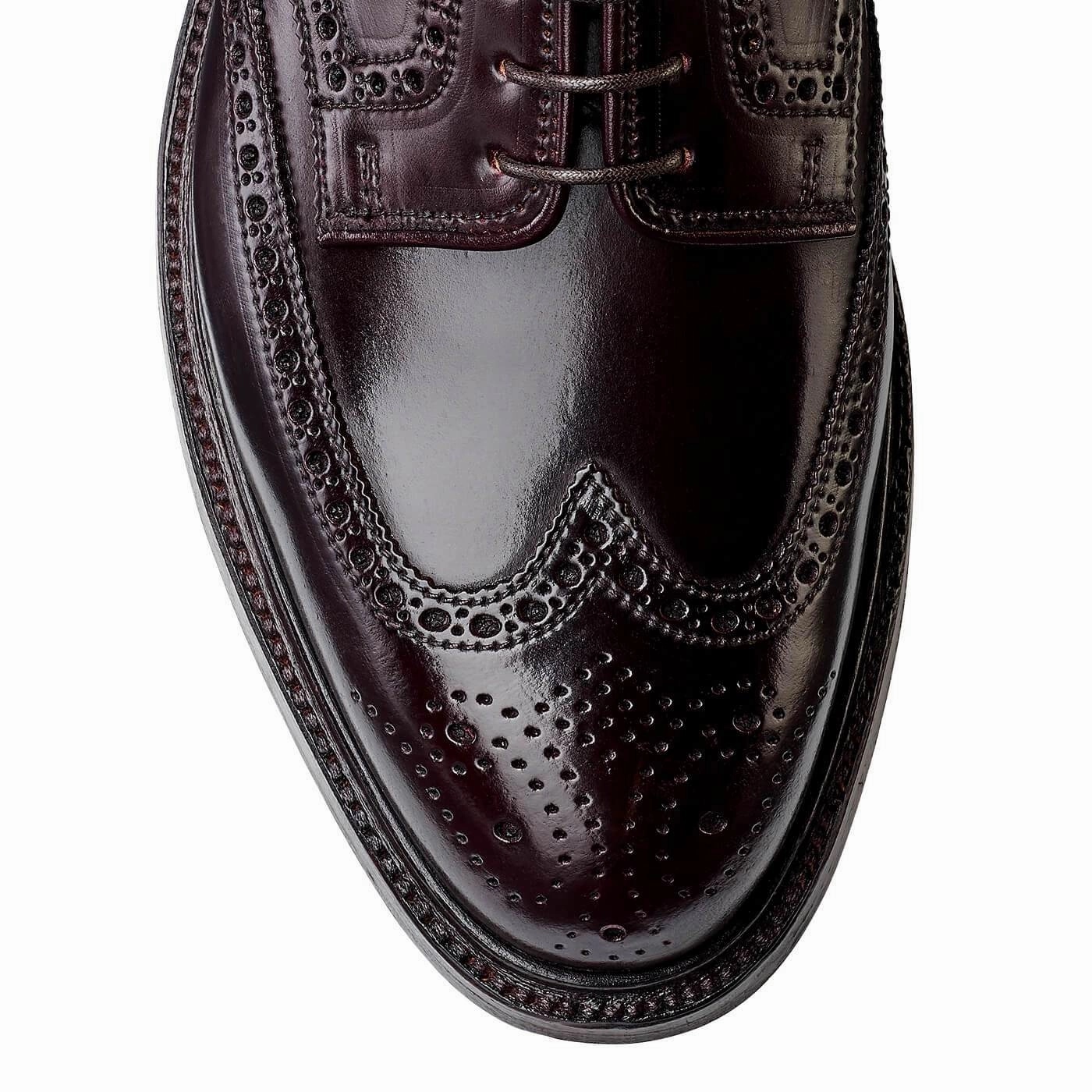 Pembroke Burgundy Cordovan Bespoke Fit Stride Ease