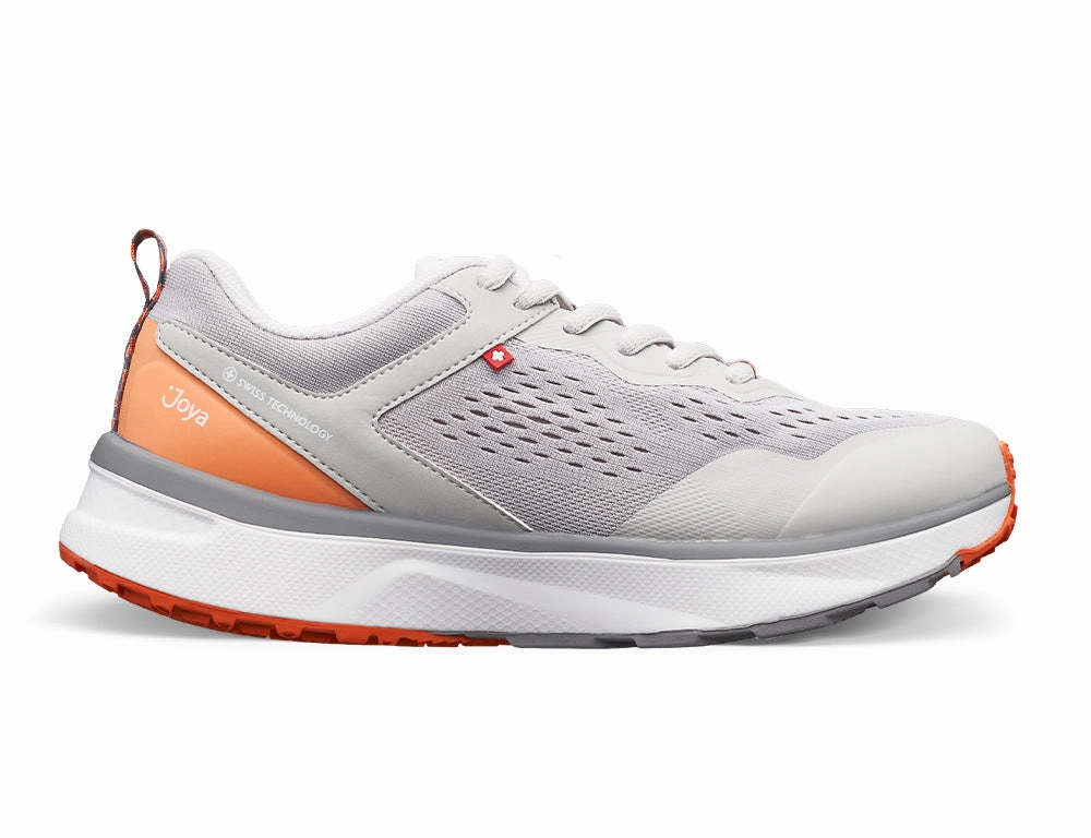 Womens Active Veloce Light Grey Trainers Family Fit Teen Fun