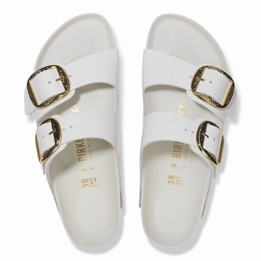 Arizona Hammered Big Buckle - Antique White Daily Comfort Dry Fast