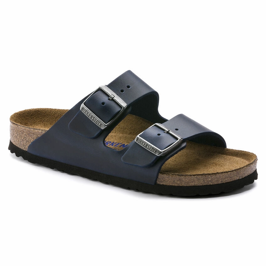 Outing Fit ARIZONA SOFT FOOTBED OILED LEATHER BLUE