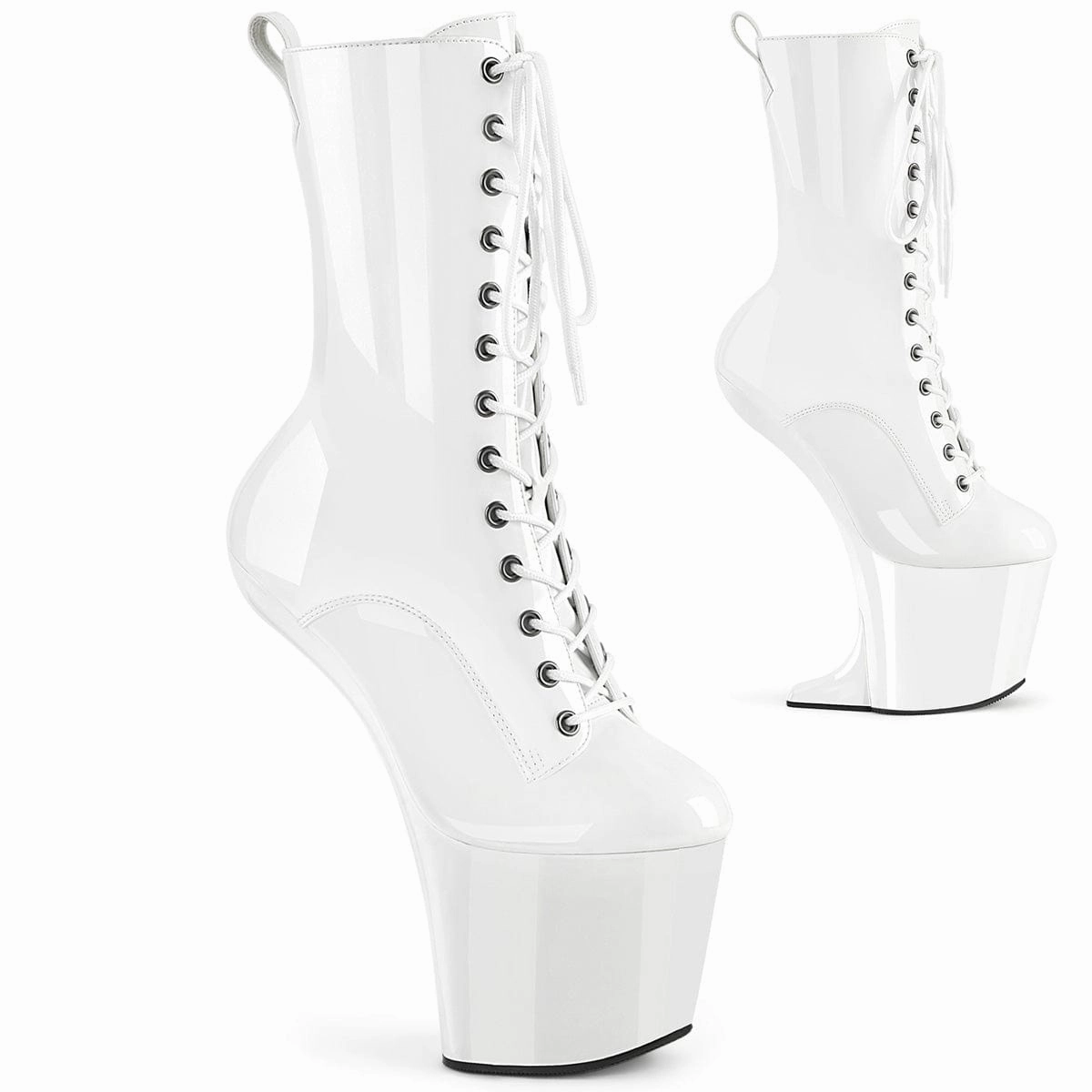 Shock Absorber Tear-resistant CRAZE-1040 White Patent/White