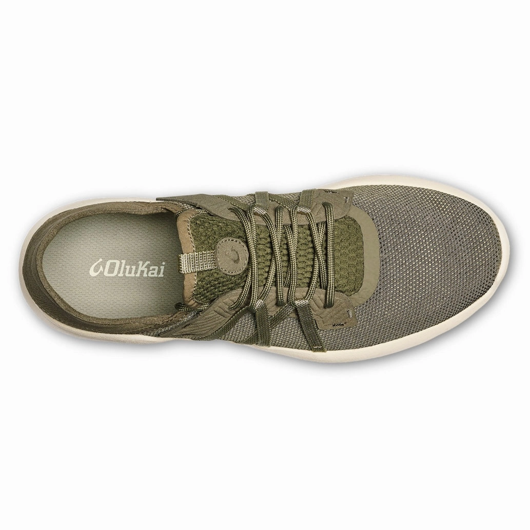 Holo - Hunter/Off White Closed Toe Quick Release Laces