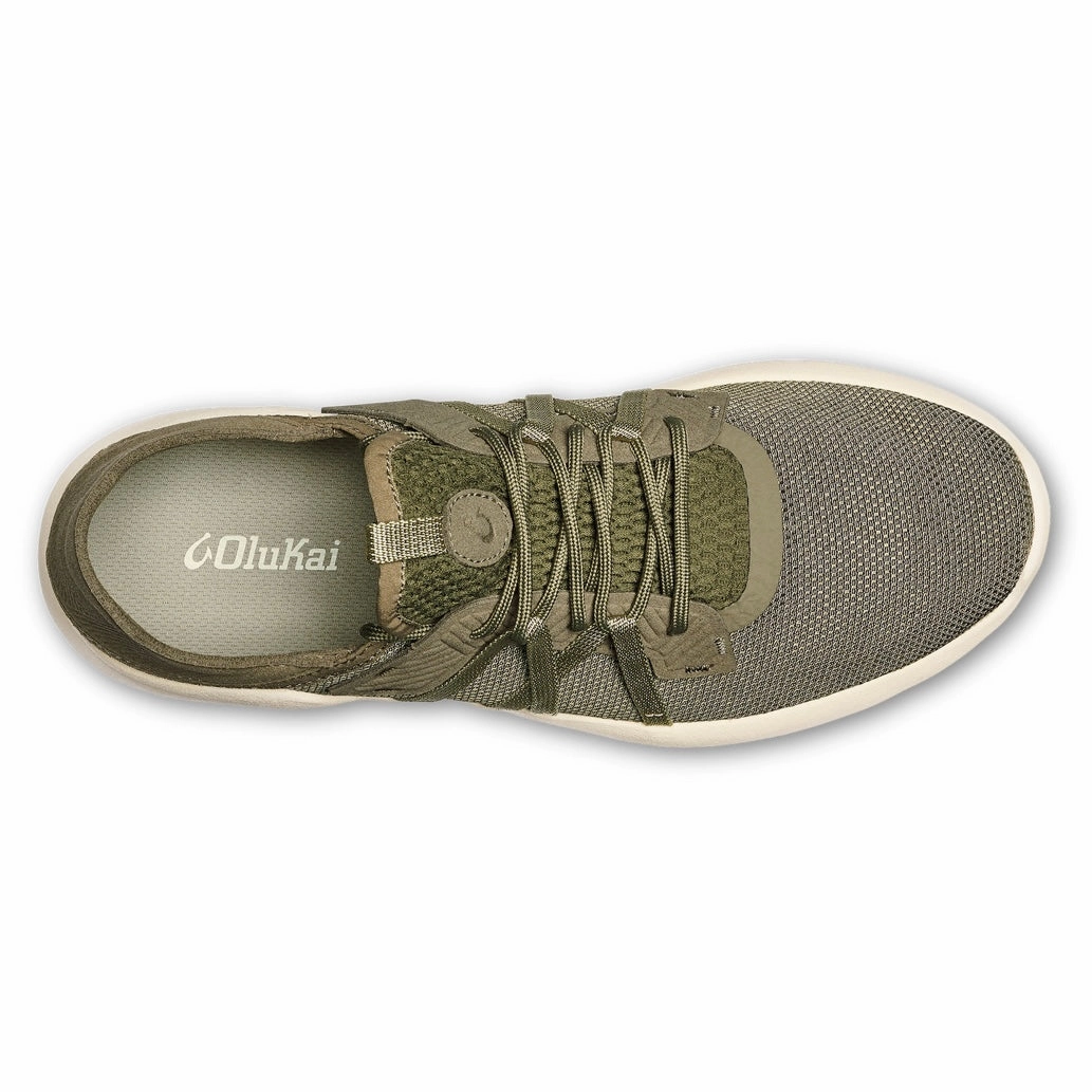 Holo - Hunter/Off White Closed Toe Quick Release Laces