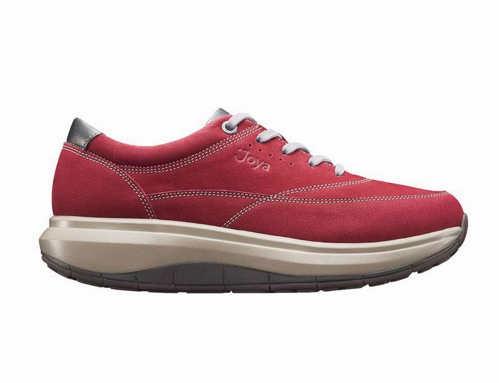 Womens Wave Wide-Fit Venice Red Shoes Fairy Step