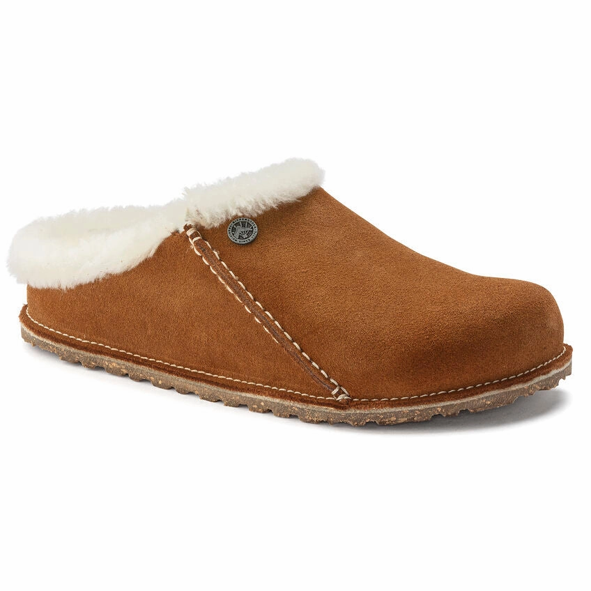 Comfort Cushion Easy Wear Footwear ZERMATT PREMIUM SHEARLING MINK SUEDE