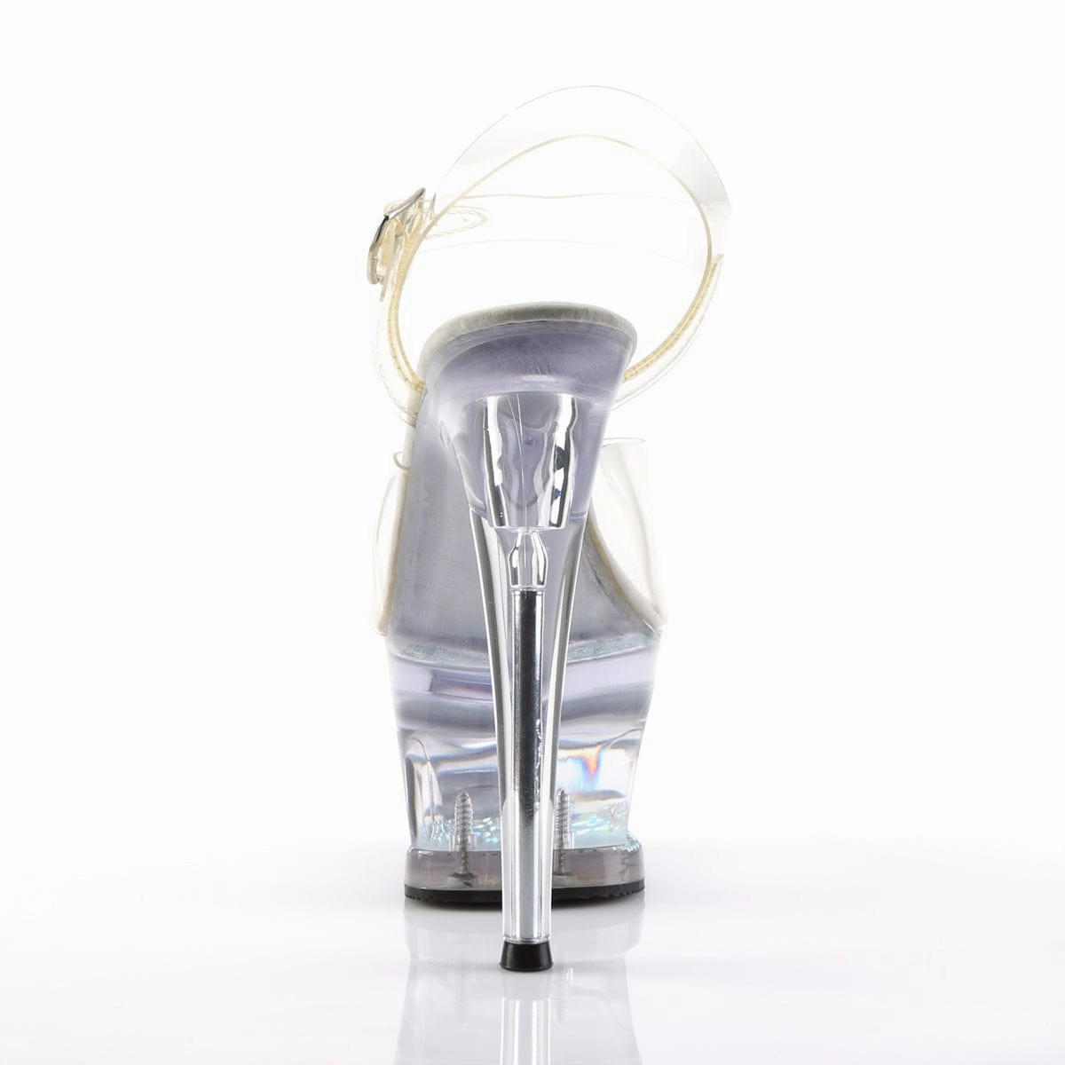 MOON-708DM Clear/Clear Relaxed Footwear for Summer