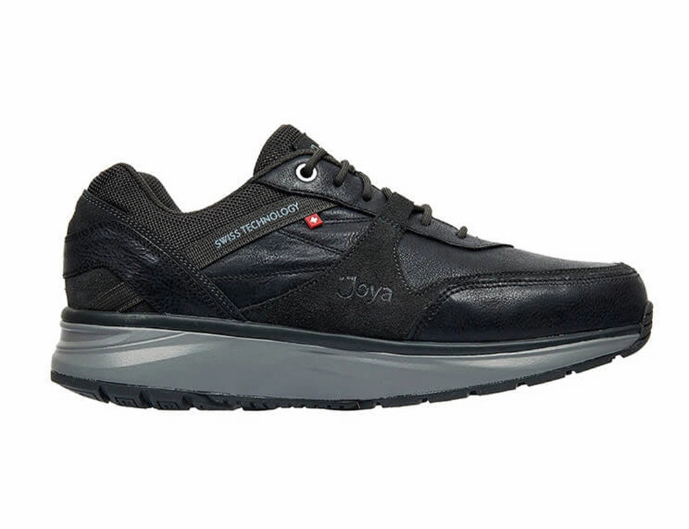Daily Comfort Mens Active Tony II Black Trainers