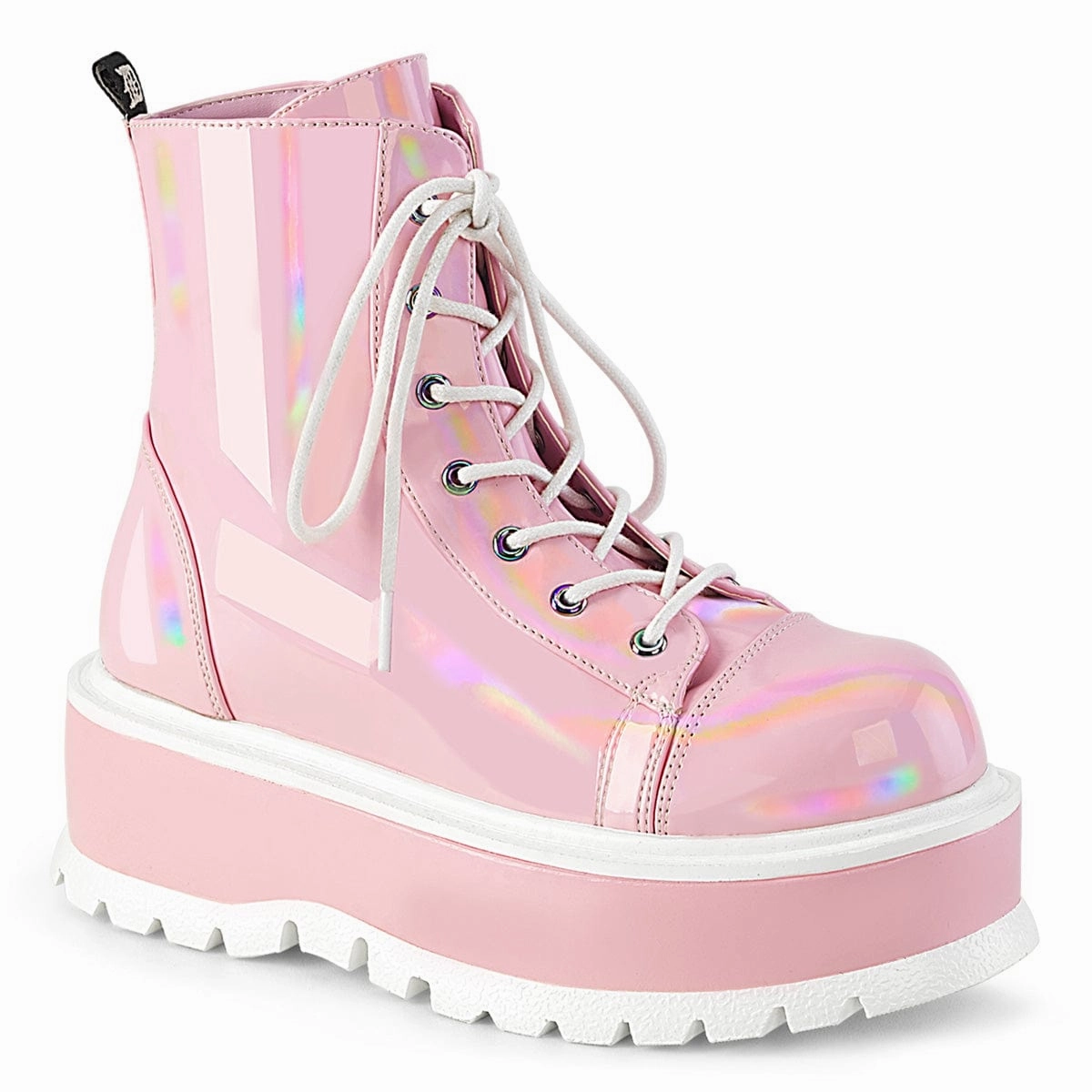 SLACKER-55 Baby Pink Hologram Patent Daily Chill Youth Fresh