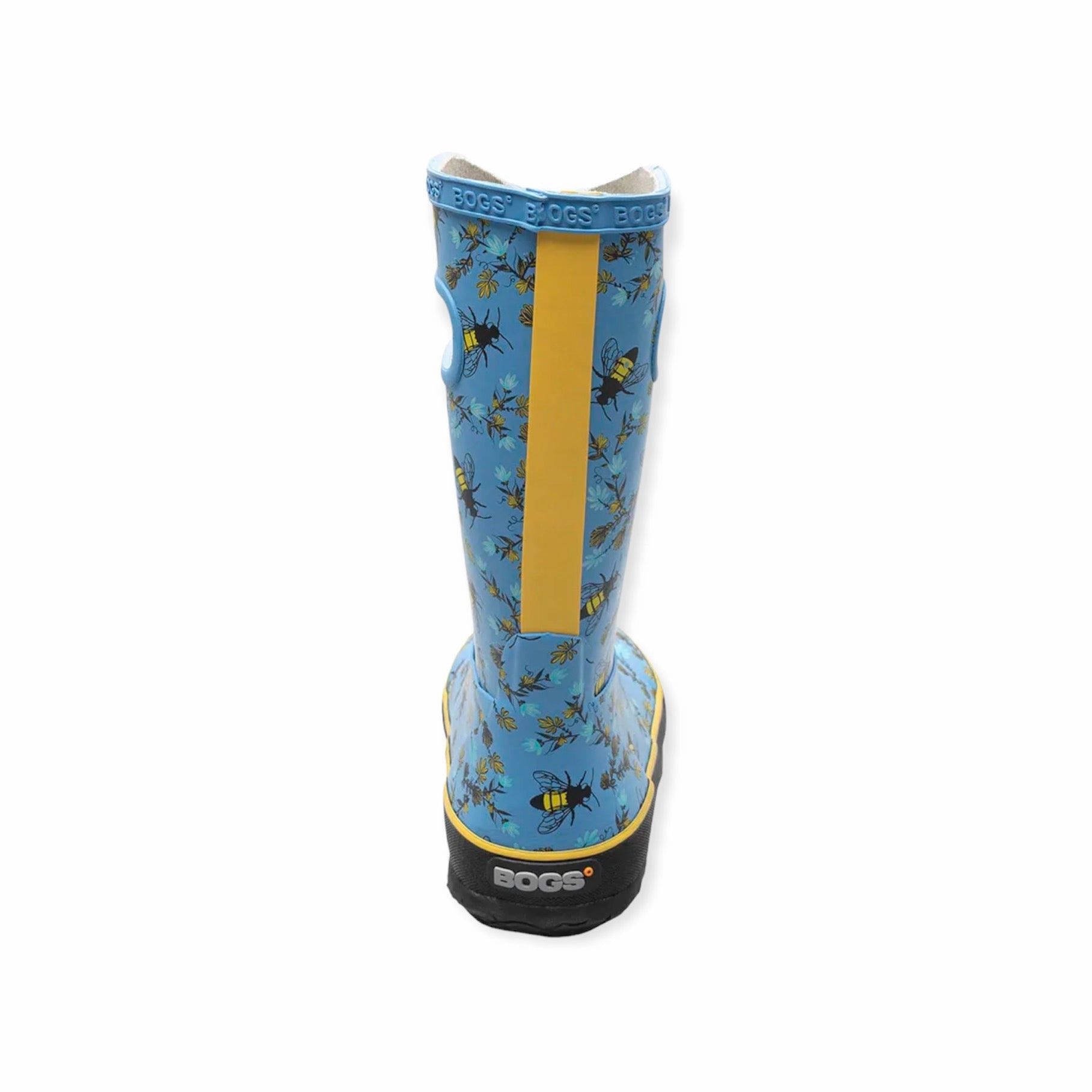 Comfortable Step Rainboot Bees - Azure