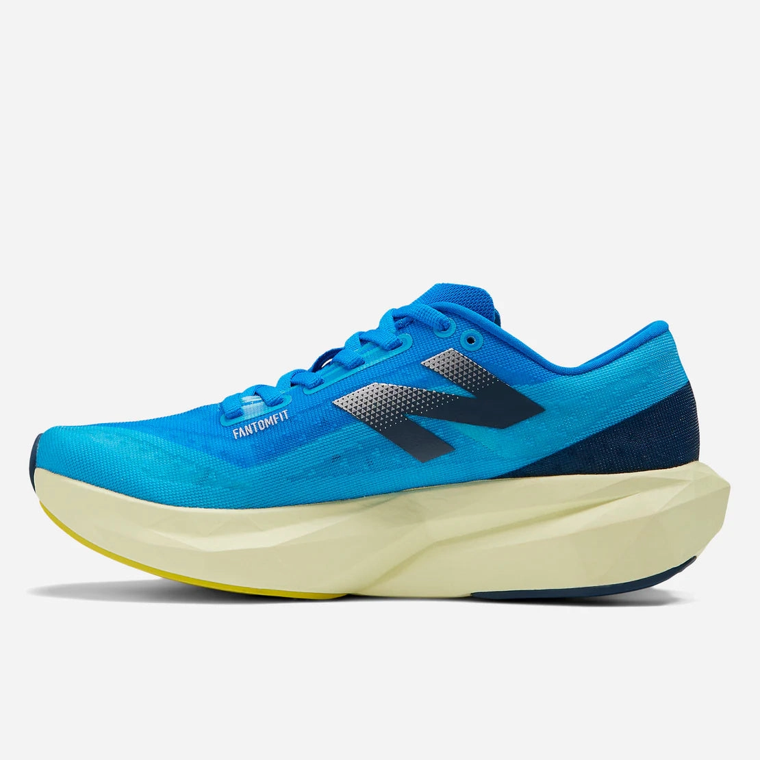 FuelCell Rebel v4 - Spice Blue with Limelight Comfortable Insole