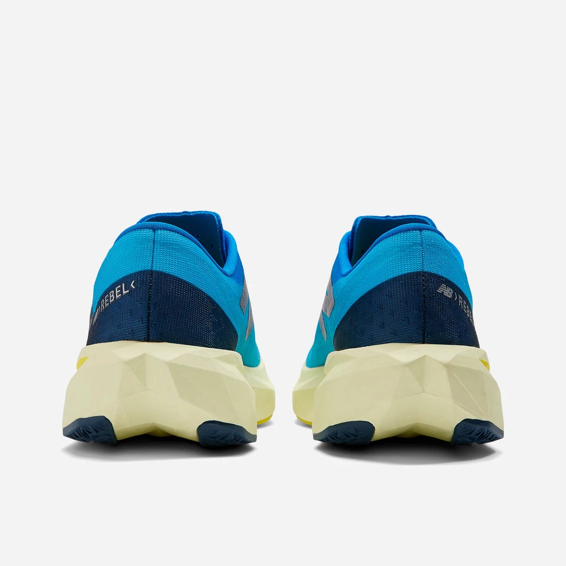 Comfortable Insole FuelCell Rebel v4 - Spice Blue with Limelight