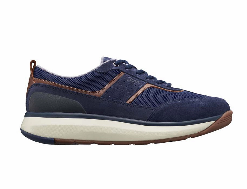 Mens Senso David II Dark Blue Trainers Quick Flex Firm Lock