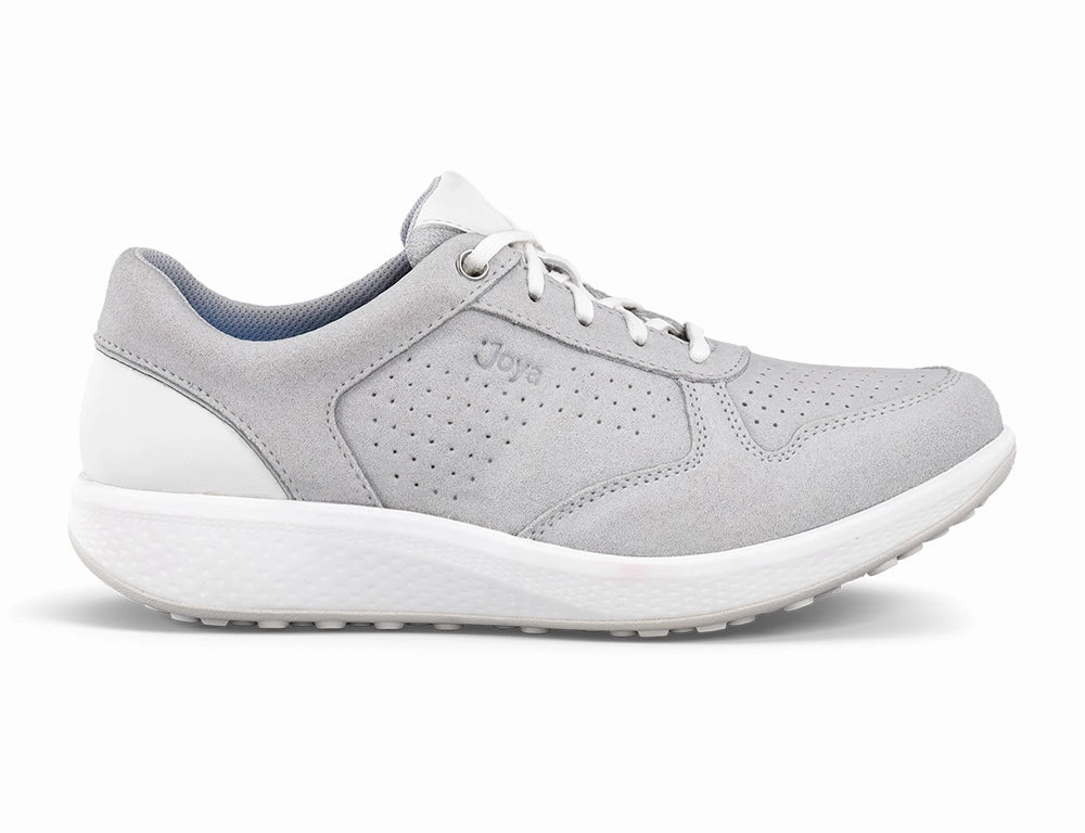 Wide Path Womens Nuvola Britt Light Grey Trainers