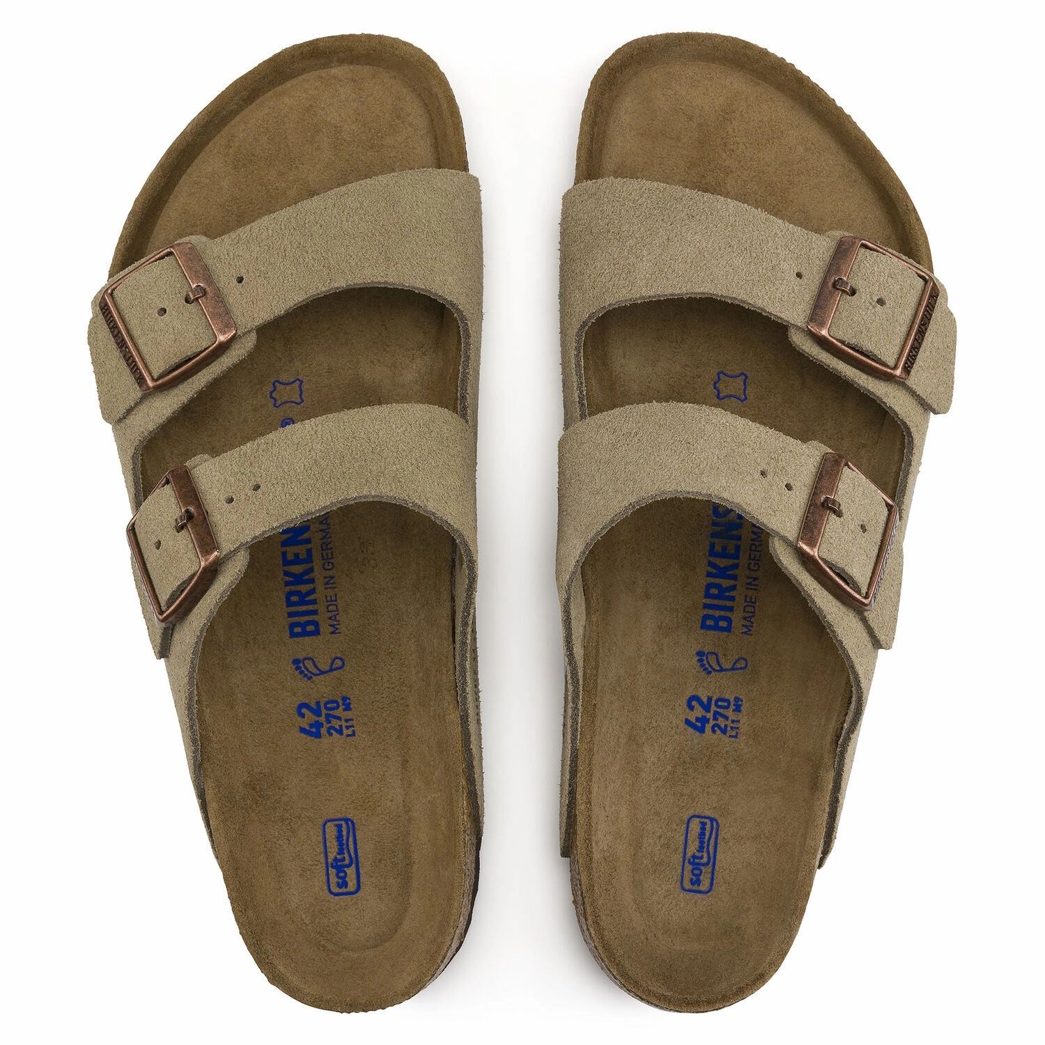 Arizona SFB - Suede Taupe All-Age Fit Flexible Fit