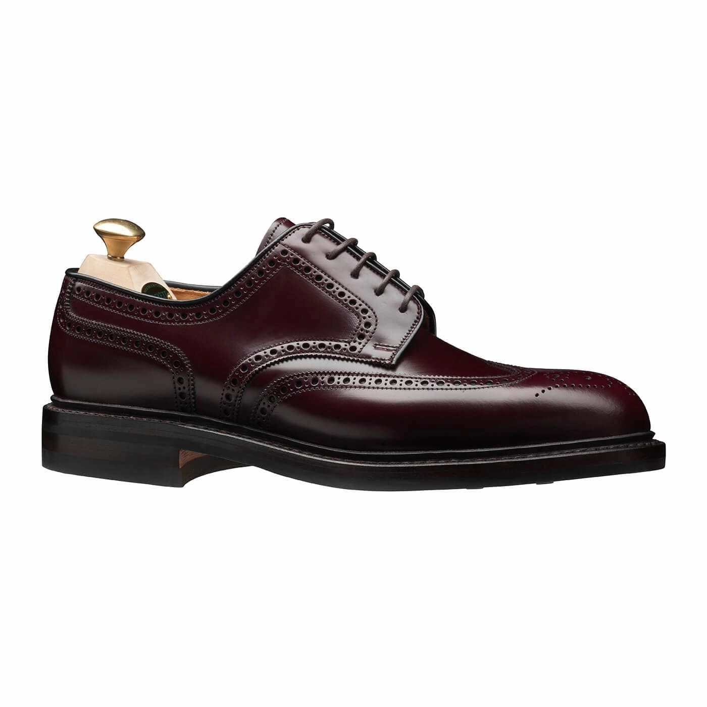 Pembroke Burgundy Cavalry Calf Rubber Outsole