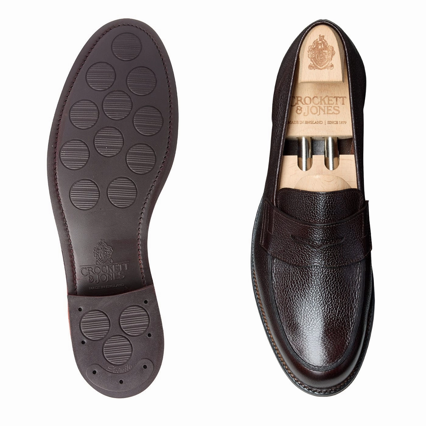 Premium Footwear Gloss Touch Richmond 2 Truffle Angus Grain