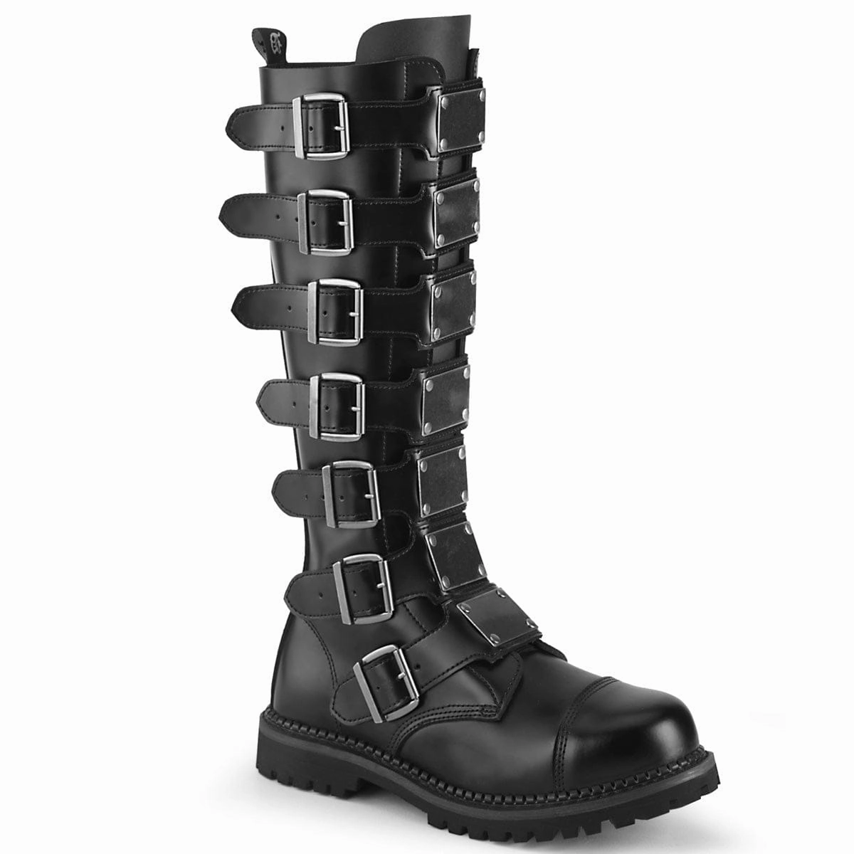 RIOT-21MP Black Leather Instant Foot Relief