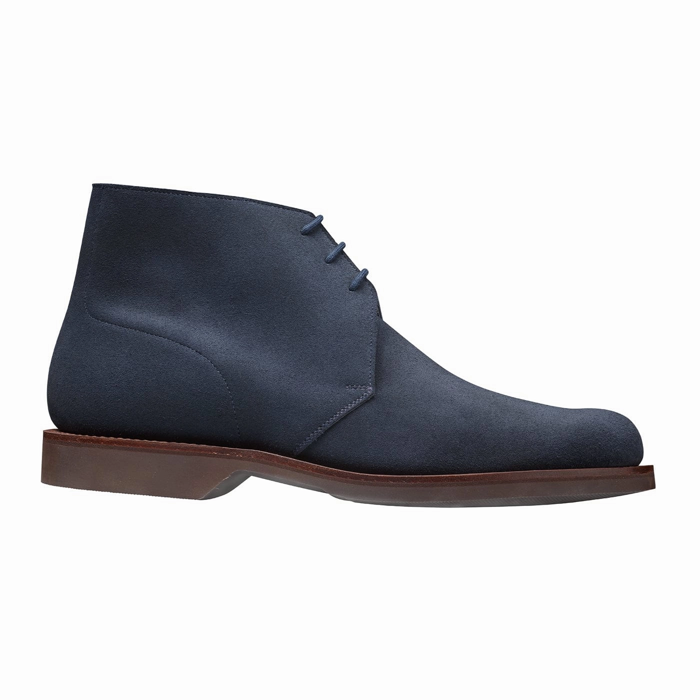 Fashion Comfort Chukka 4 Indigo Reverse Butt Suede