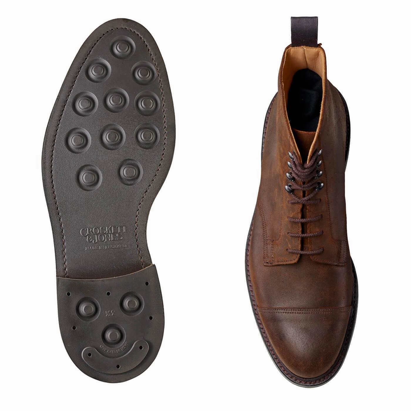 Groom Coniston Dark Brown Rough-Out Suede