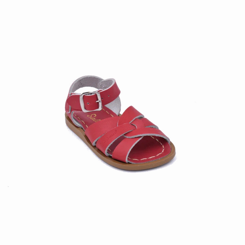 SALTWATER SANDAL RED Comfort Design Features