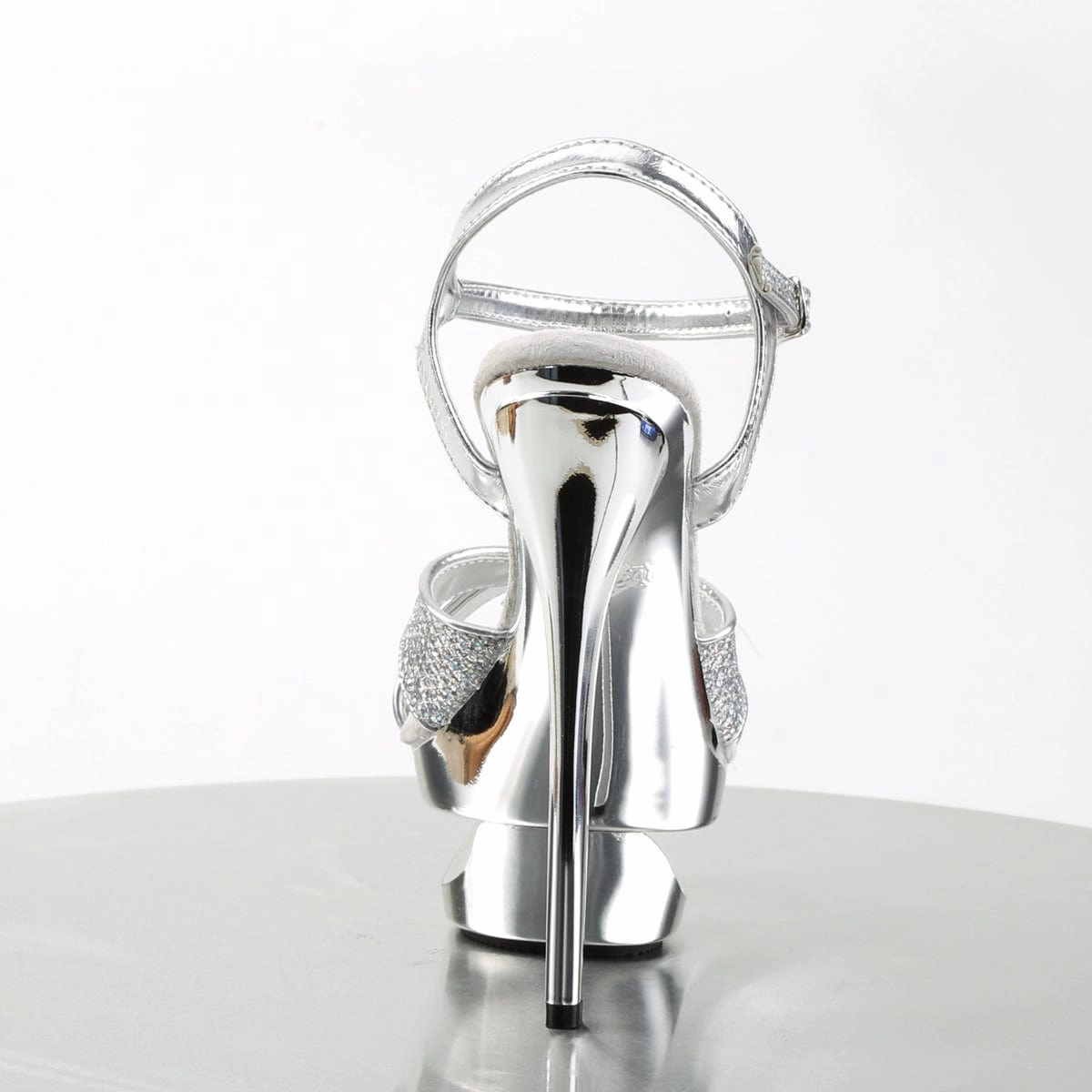 Cushioned Footbed Pastel Soft ECLIPSE-619G Silver Multi Glitter/Silver Chrome