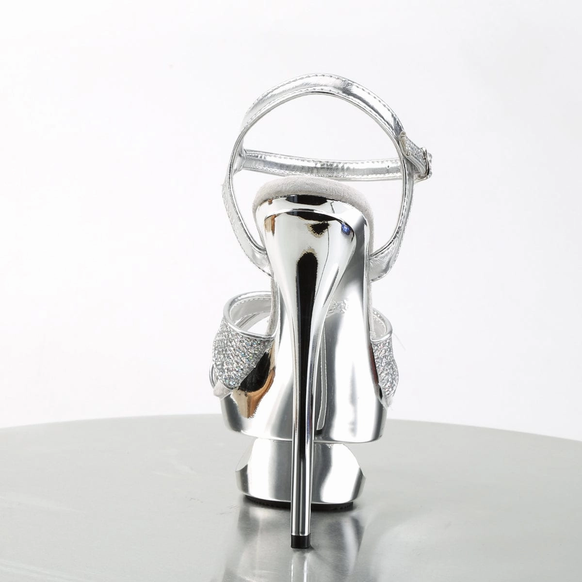 Cushioned Footbed Pastel Soft ECLIPSE-619G Silver Multi Glitter/Silver Chrome