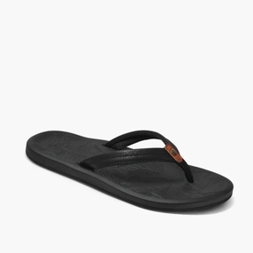 Trendy Casual Footwear Reef Tides - Black