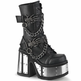 Teen Edge CAMEL-120 Black Vegan Leather