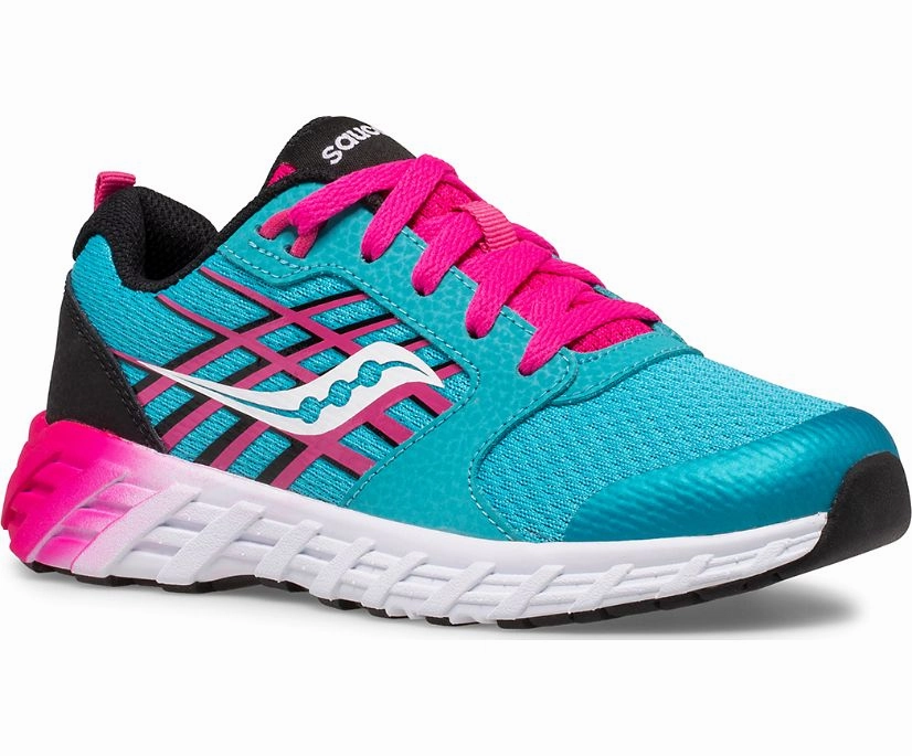 SAUCONY WIND 2.0 LACE- Kids Love Path