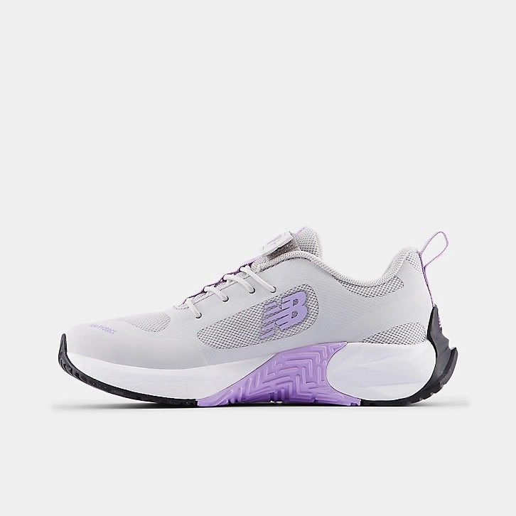 FuelCell Play Bungee with Top Strap - Grey Matter with Lilac Glo Early Jog Injury Safe