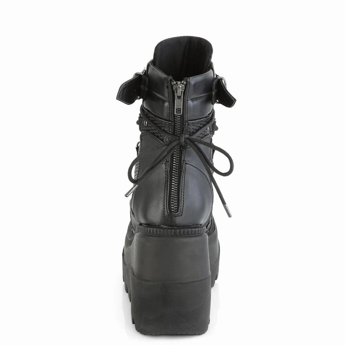 SHAKER-60 Black Vegan Leather Lightweight Build TPU Outsole