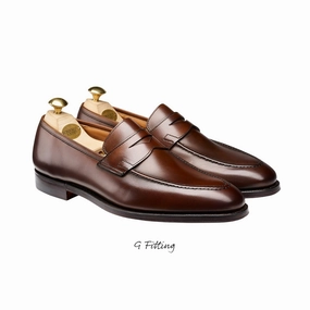 Sydney Dark Brown Burnished Calf (G Fitting) Signature Detail All-Day Wear