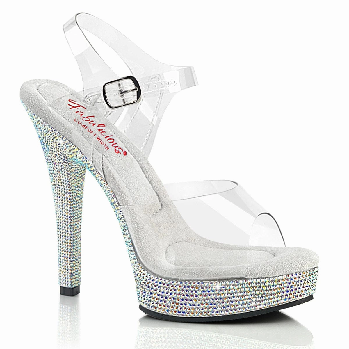 Icon Edge MAJESTY-508DM Clear Sandals