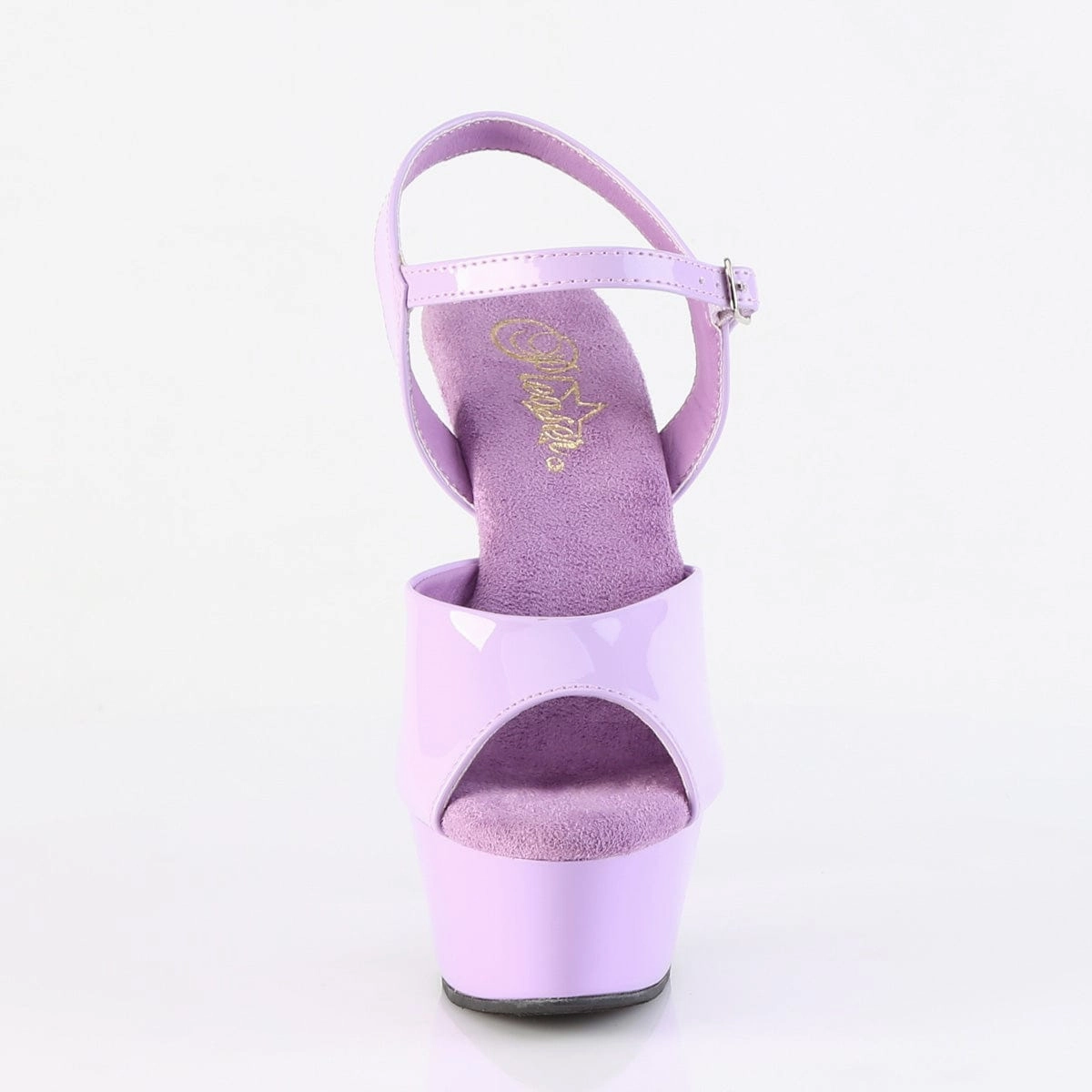 KISS-209 Platform Shoes Lavender Patent Lavender Step Free